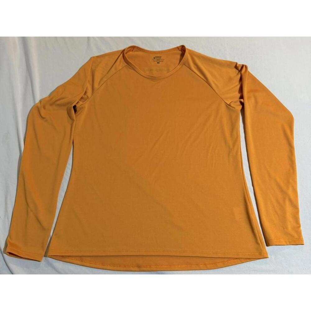 Patagonia Womens Capilene Performance Base Layer Shirt Size Large‎ Made in USA
